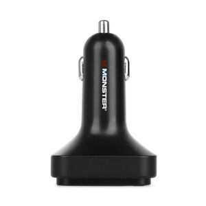 Open Box - Monster -  FM Transmitter 20W USB-C Charging 3D Surro Black